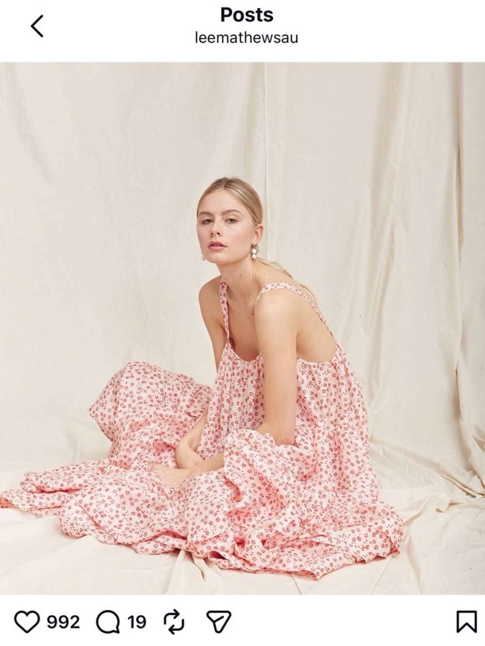 Lee Mathews Skirt